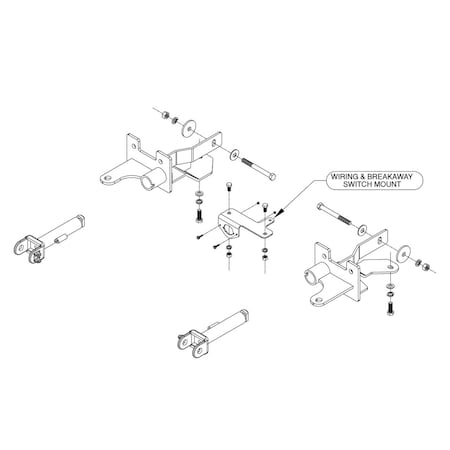 Roadmaster 2013-2019 RAM 1500 TOW BAR MNTG BRKT KIT 52289-5